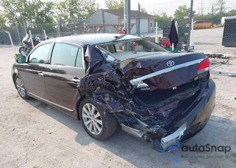 2012 Toyota Avalon Limited z USA, uszkodzony, nr VIN 4T1BK3DB3CU452842